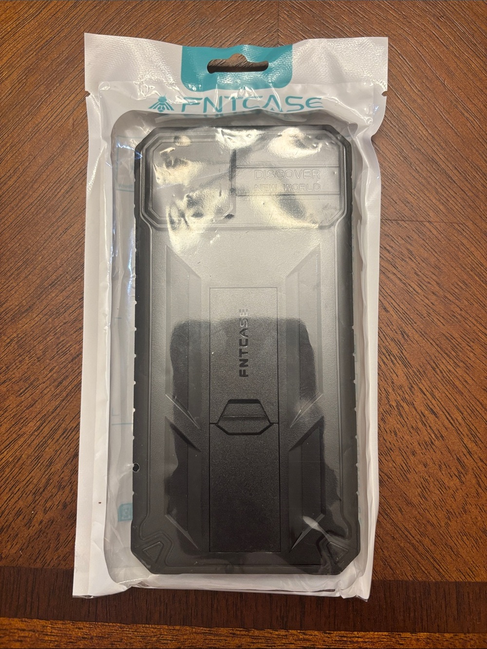 Black Rugged iPhone 15 Plus Case - Protective Armor Style
